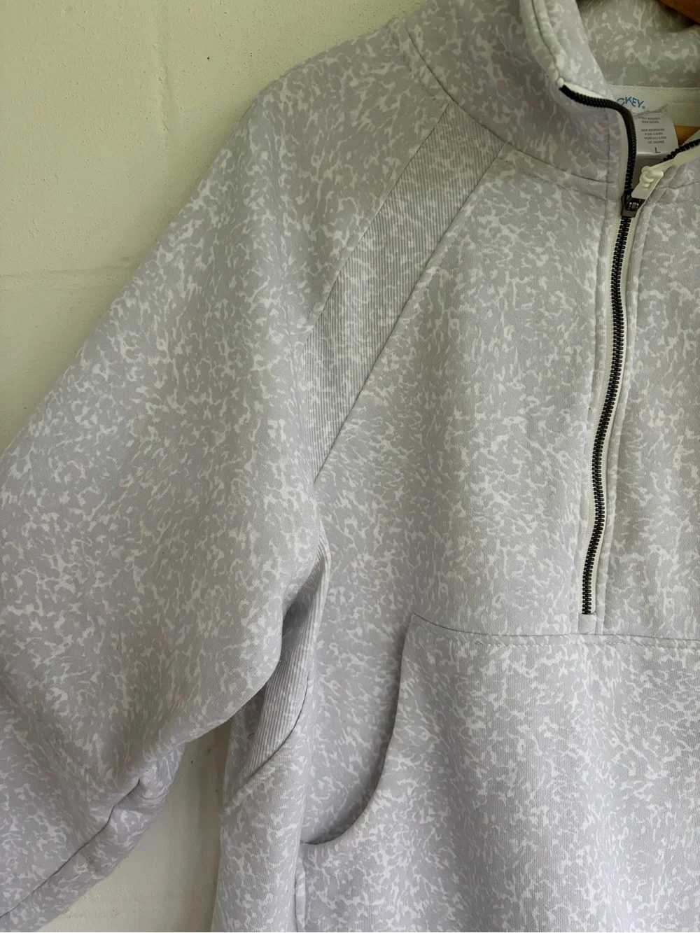 Jockey - Light Heather Gray Quarter-Zip Pullover